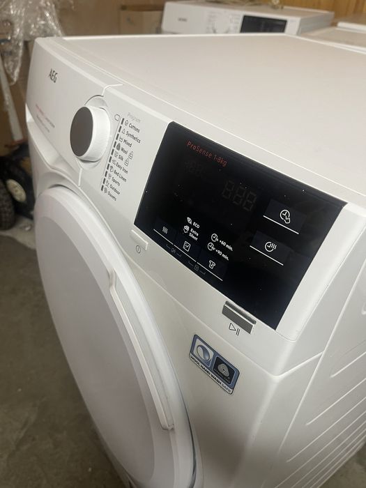 Сушилня AEG 8000, 8 кг., термопомпа. Инверторен мотор!
