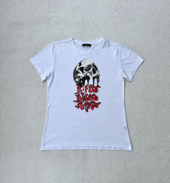 Дамска тениска Diesel - размер М, КАТО НОВА