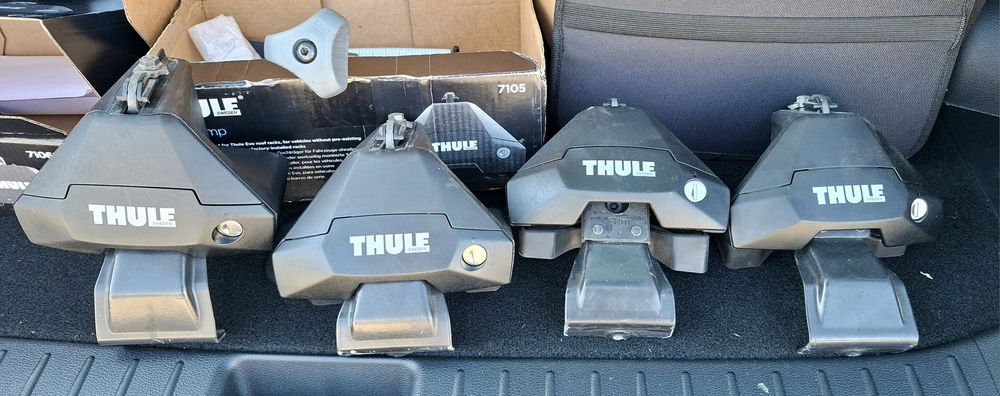 Kit bare transversale Thule Evo Clamp 7105 aproape noi