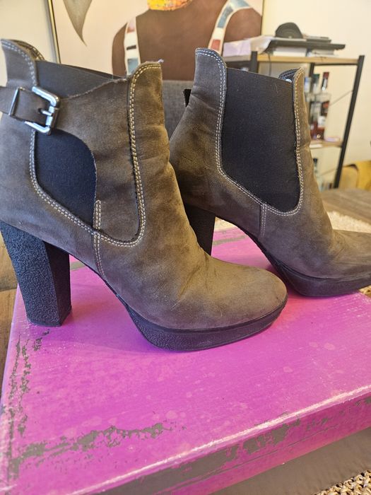 Боти велур 38 номер