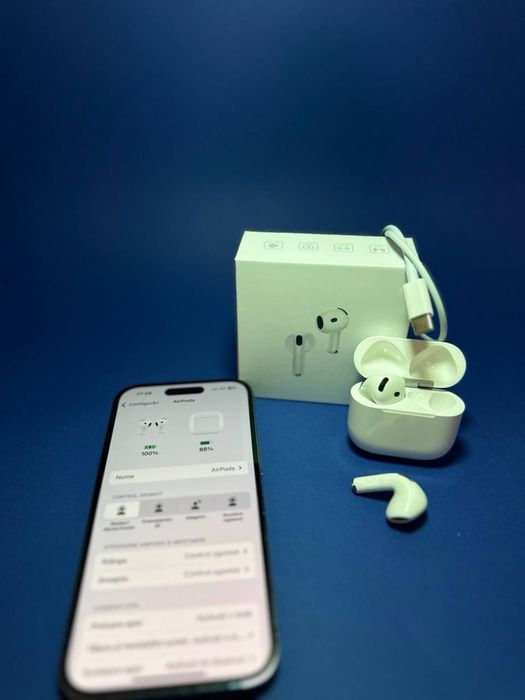 Casti Airpods 4 ultima generatie