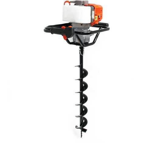 Моторен Свредел за дупки GREENYARD Tools - 52куб.см2 + свредло φ100 мм