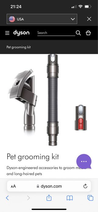 Kit dyson de îngrijire a animalelor de companie v7-v15