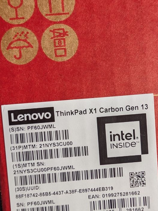 SIGILAT - Laptop Lenovo ThinkPad X1 Carbon Gen 13 - Aura Edition
