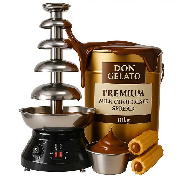 Професионален шоколадов фонтан Don Gelato 4 и 5 нива