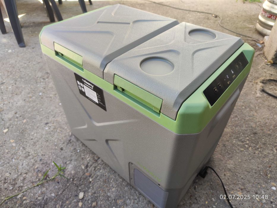 Хладилна кутия Steamy-E, Компресор, 12/24V, 110-240V, 40 литра