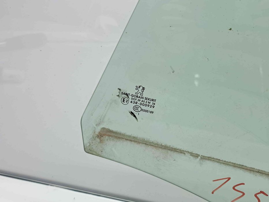 Geam usa stanga spate Peugeot 508 [Fabr 2010-2018] OEM