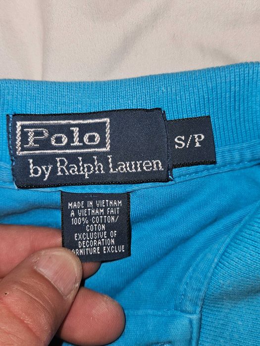 Polo Ralph Lauren Мъжка Тениска С Яка Риза Ежедневна Спорт Раз.M