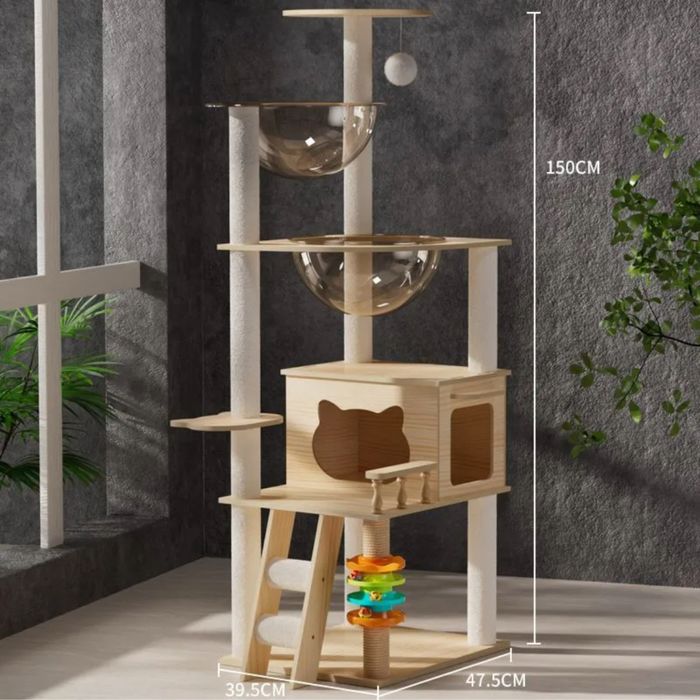 Кошачий домик в классном состоянии