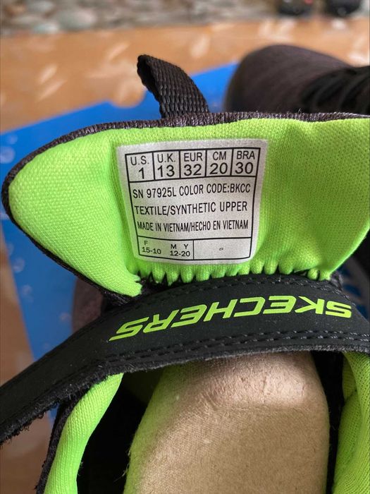 Skechers Boy’s Equalizer 3.0-Aquablast Trainers - EUR 32, UK 13