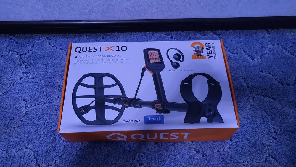 Металлодетектор Quest X10 IDmaxX