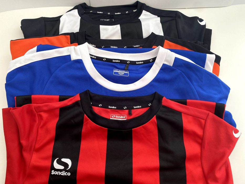 4 Tricouri noi, maneci lungi, Sondico, AC Milan, 12 ani, baieti