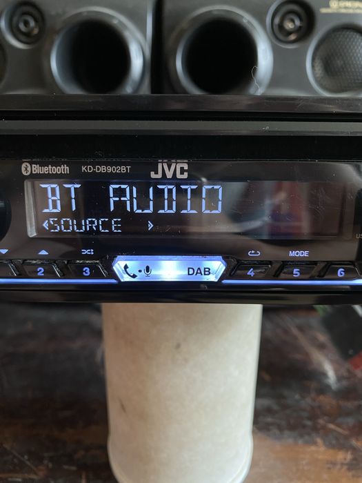 JVC KD-DB902BT - НАЙ ВИСОК КЛАС - 4V!!- USB Bluetooth CD mp3 плеър за кола авто радио сд