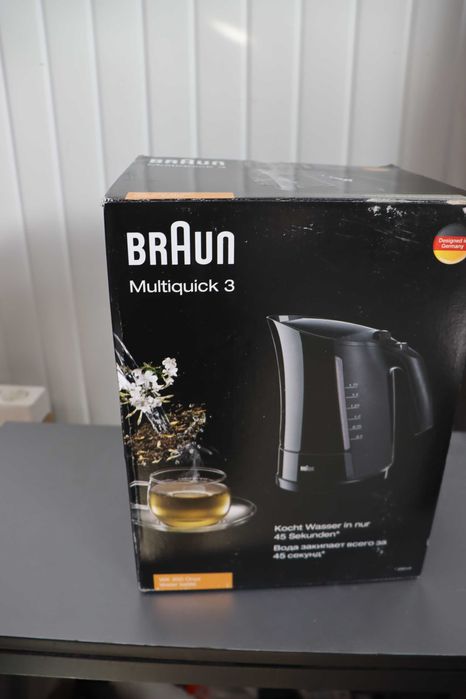 Чайник, кана Braun Multiquick 5-Kettle 1.6L, 3000W