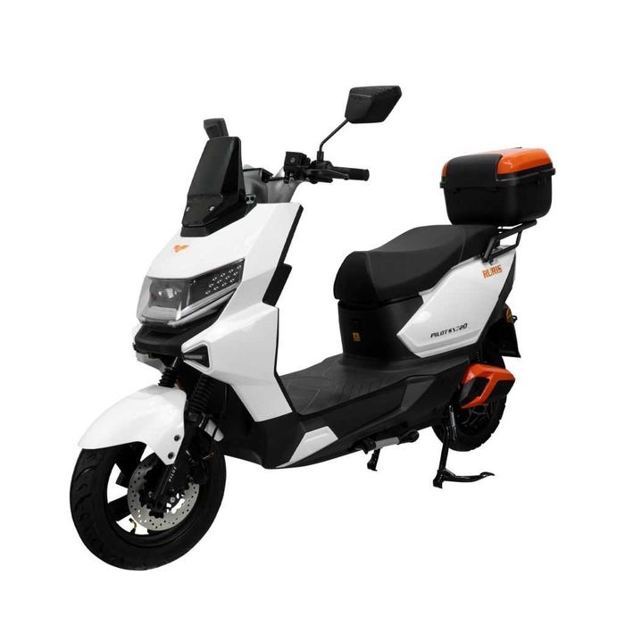 Scuter electric RURIS PILOT SX720A Alb, 2500W, baterie 72V 32Ah, autonomie până la 92 km