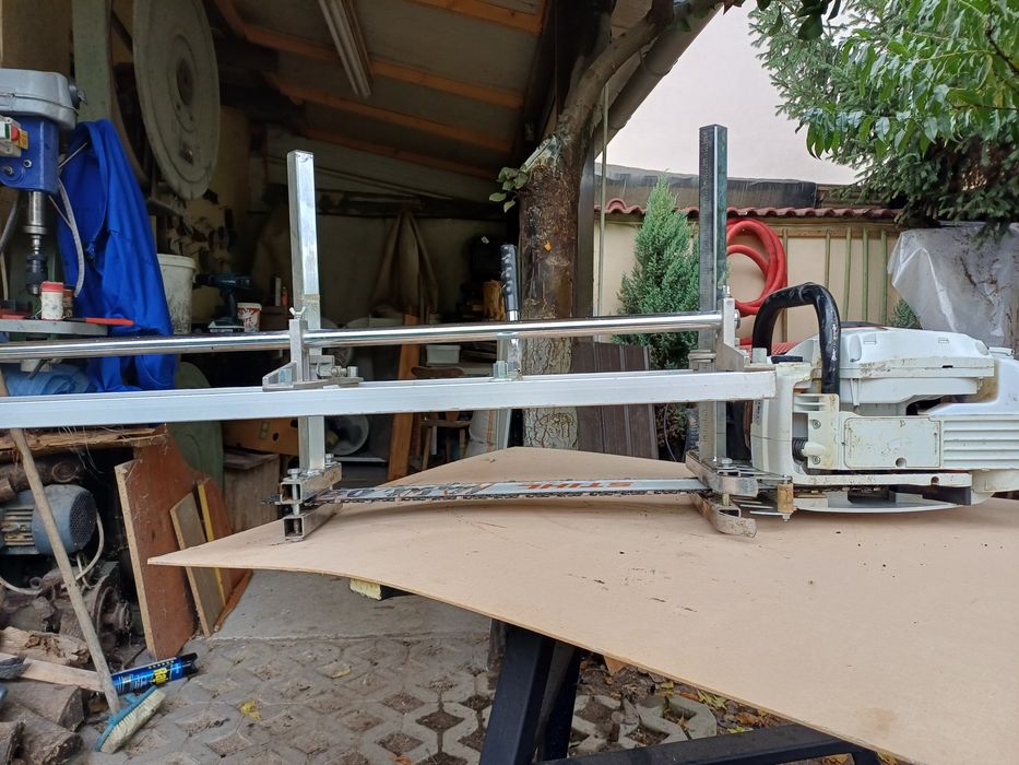 Drujba ms 661, logosol dispozitiv pentru facut cherestea direct in padure o lama pentru retezat , o lama pentru cherestea de 70 cm