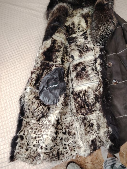 Дубленка натуральная, б/у