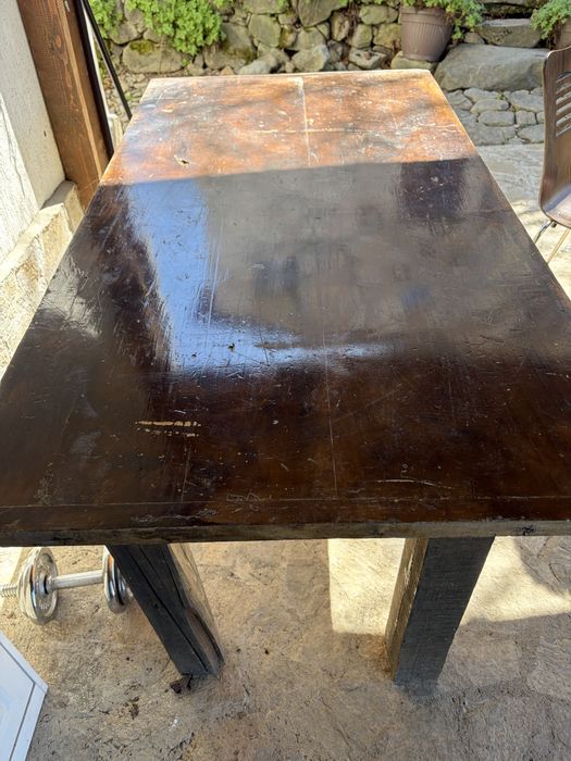 Маса ръчна изработка 148/78 см височина 82 см