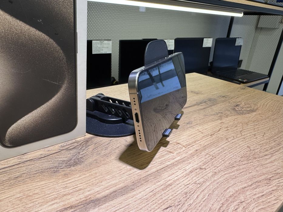 iPhone 15 Pro, 128 GB, Natural Titanium, АКБ94%, 1402/А10