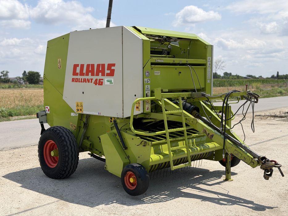 Presa Claas/Class Rollant/Rolland 46 cu Masa Mare Ca Noua Import Recent Legare Rapida cu 2 Ate Impecabila Krone Welger