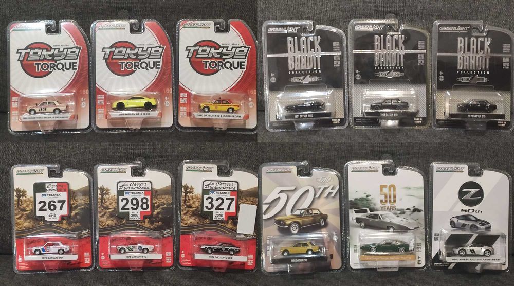авто модели 1/64 Greenlight, M2 Machines, Johnny Lightning, Hot wheels