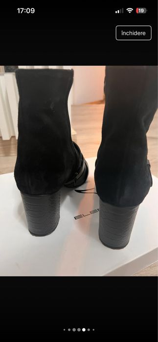 Botine piele naturala the 5th element