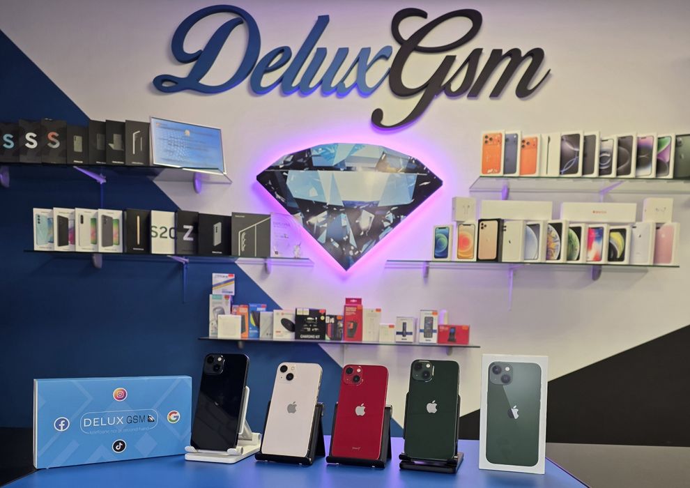 Iphone 13 / Pink/Black/Blue / 128/256 GB / DeluxGSM