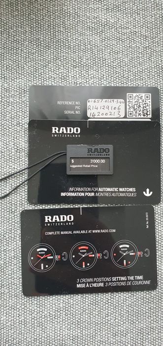 Часовник Rado DiaMaster - Automatic