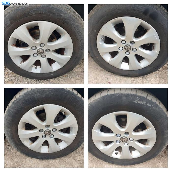 Set 4 Jante Roti Aliaj 5x105 215 60 16 R16 6,5Jx16 Opel Astra J 2009 - 2016 Cod 13376018 [C7213]