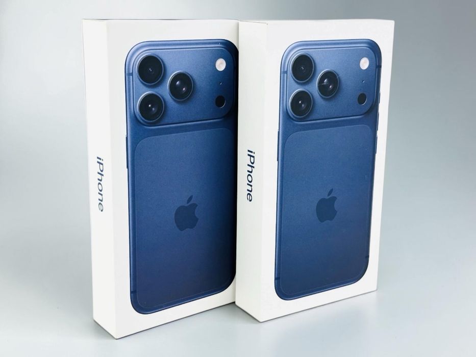 Apple iPhone 17 Pro 256GB Deep Blue / Silver ЧИСТО НОВИ! Гаранция!