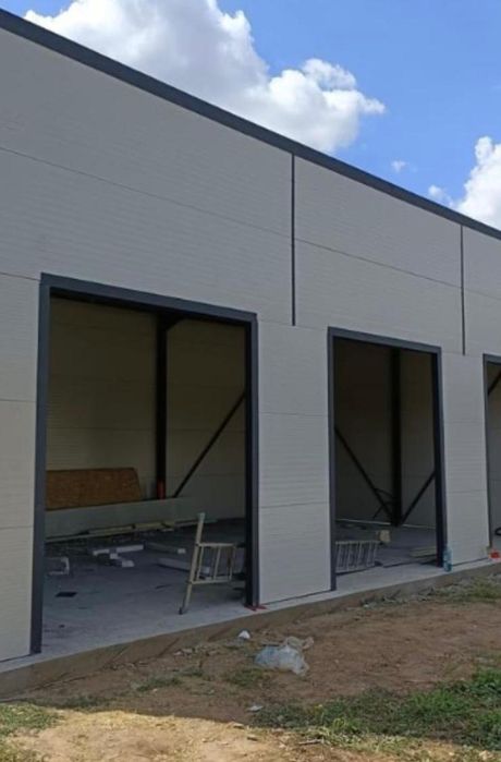 Vând hală metalică 10x20 cu tabla