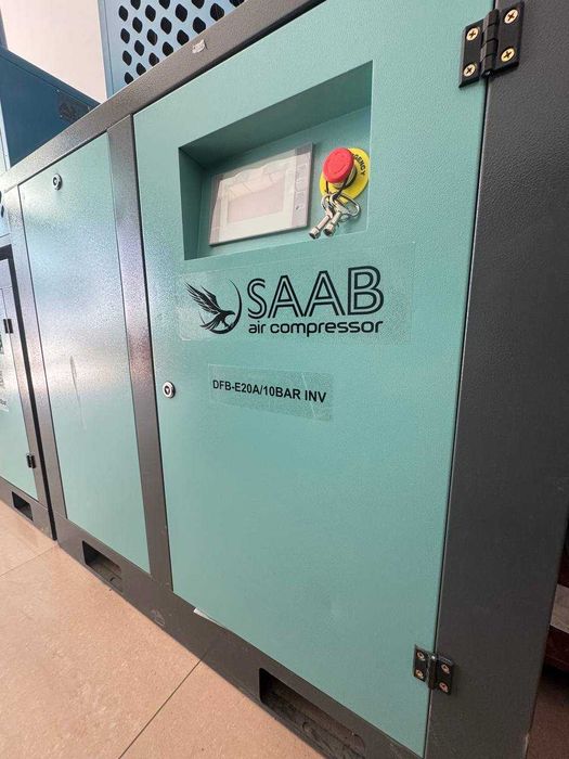 Винтовой Компрессор SAAB комплект с установкой