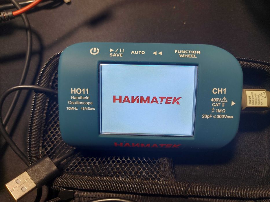 Mini osciloscop digital nou, Hanmatek 10 MHz