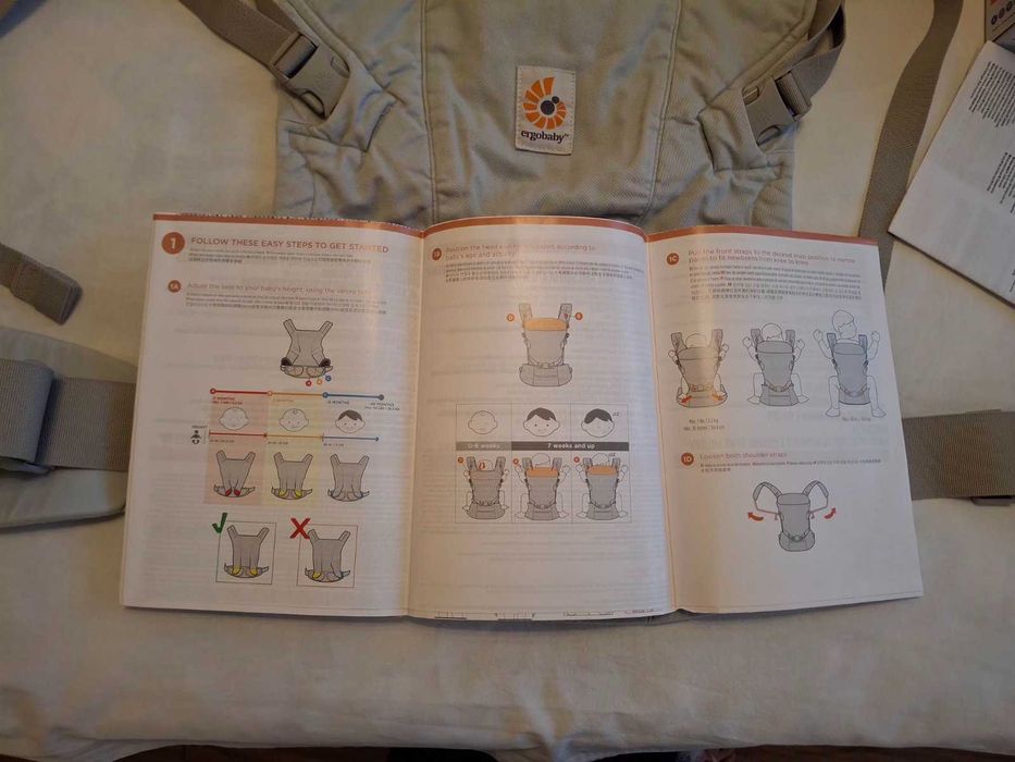 Ортопедична раница Ergobaby