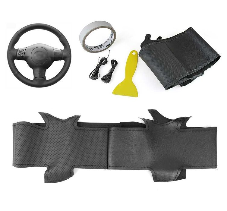 Калъф за волан шиещ Тойота Корола 2004-2006 / TOYOTA COROLLA 2004-2006