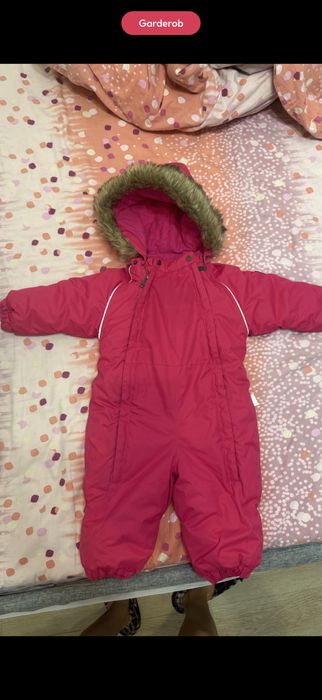 Зимний детский комбинезон 74-80
