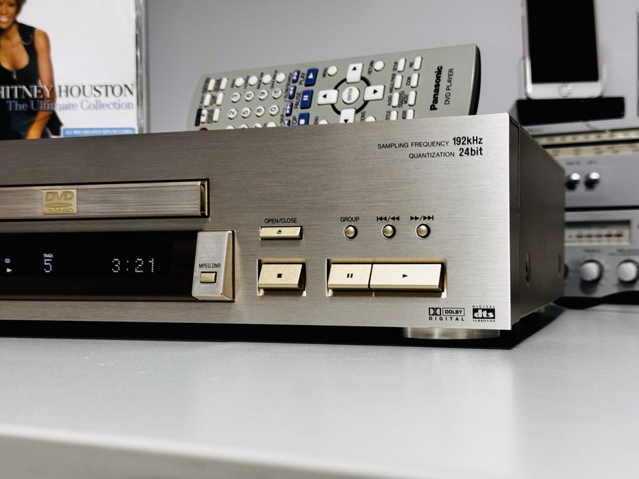 CD/DVD/Blu-Ray audio-video player PANASONIC DVD-RA71,telecomandă,Japan