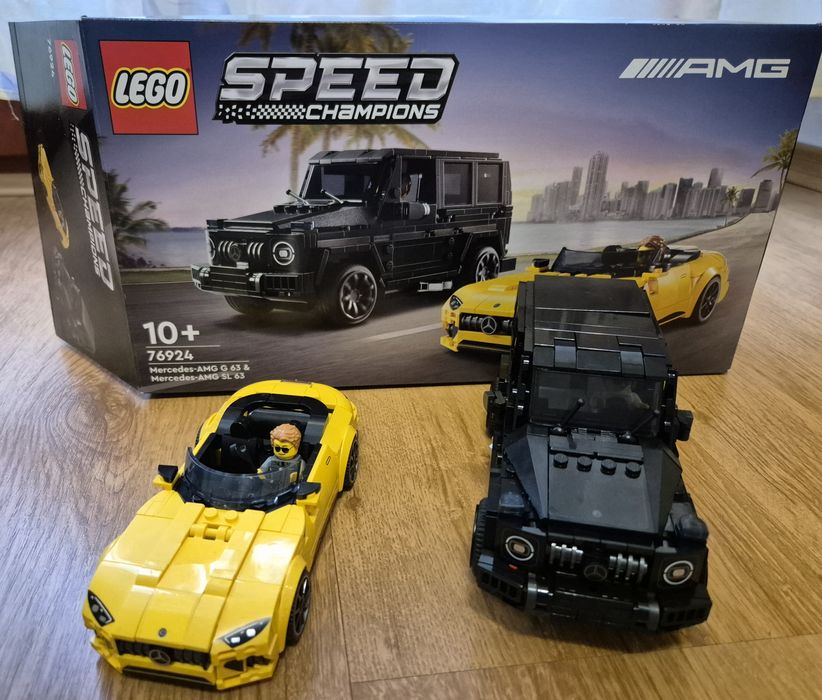 LEGO® Speed Champions - Mercedes-AMG G 63 si Mercedes AMG SL 63
