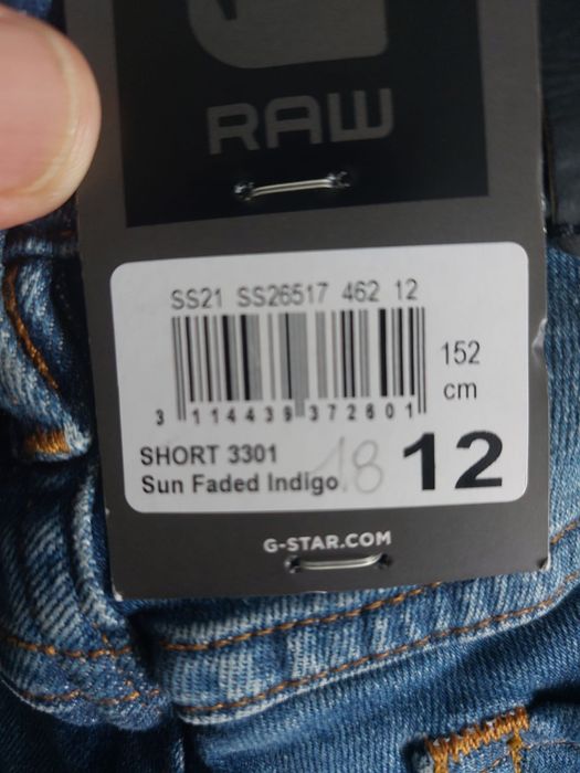 Blugi scurți fete Skinny  G-star