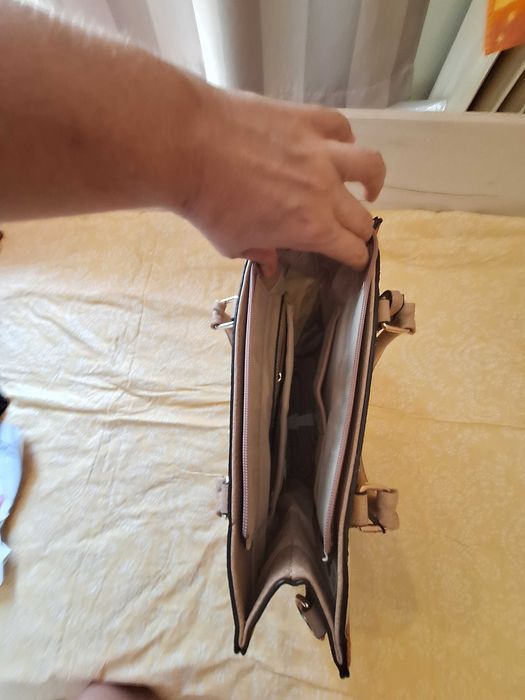 Дамска чанта с дълга дръжка, ео кожа, с няколко цвята, широко дъно