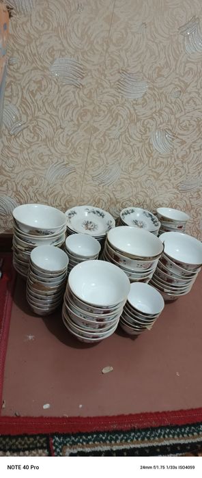 Oniks xrustal va Xitoy chinni idishlar