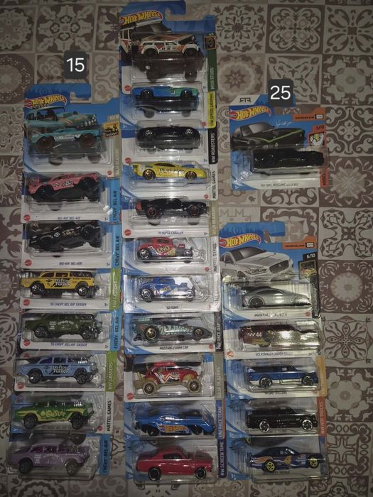 Lot mașinuțe hotwheels