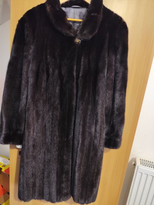 Haină blană naturală de vizon