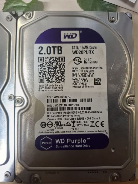 HDD диски оптом WD purple. Wd GreenPower
