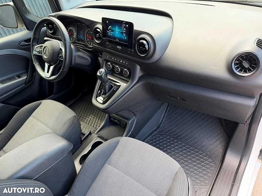 MERCEDES Citan Autoutilitara N1 furgon 2 locuri+marfa 2024 1.5CDi 95 CP E6 CutieAut AC/clima Webasto Camera, recent adus 24.815 km stare noua!