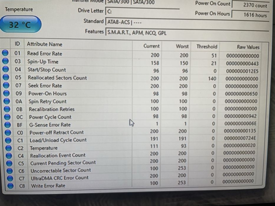 500GB HDD (Hard Disk)