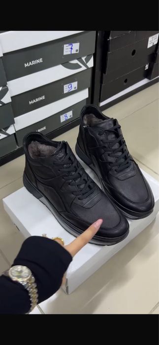 Зимние сапоги мужские