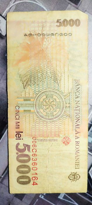 Bancnotă 5000 Lei 1998-Lucian Blaga-Seria-006C6360164