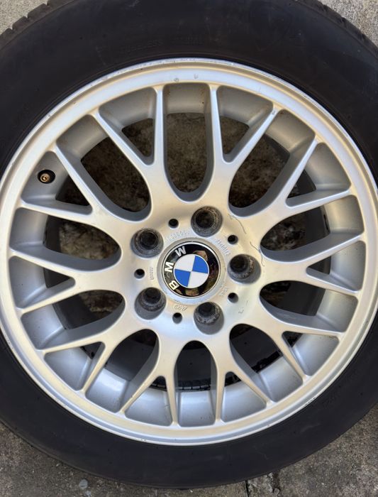 Оригинални джанти BMW 16" 5x120 7J ET46 с летни гуми Firestone