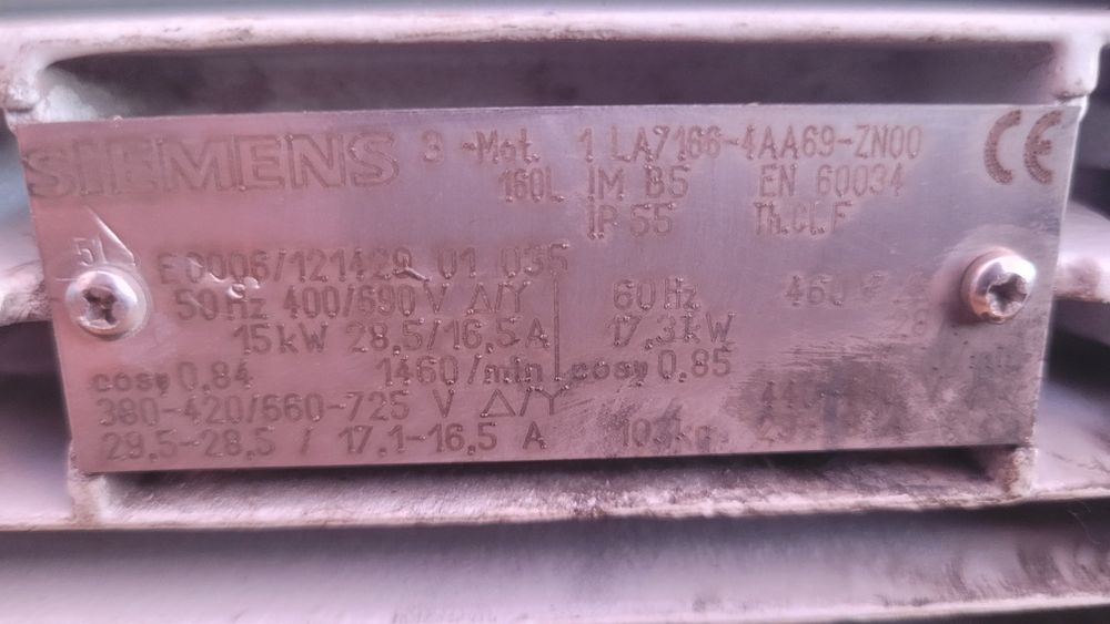 motor trifazic cu pompa hidraulica cu pistoane presiune mare